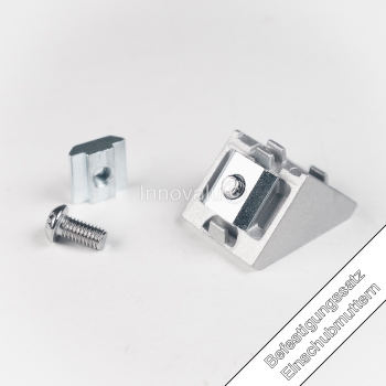 Preview: Winkelverbinder 90° P30 Preview: Befestigungssatz P30